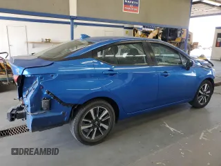 2021 Nissan Versa SV with VIN 3N1CN8EV4ML834866, listed as a Copart auction lot 62489485 with 74,300 mi miles and Salvage title. Bid and sale history available at DreamBid. Image 3.