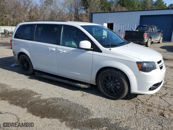 2019 Dodge Grand Caravan GT with VIN 2C4RDGEG2KR716501, listed as a Copart auction lot 47763265 with 96,473 mi miles and Salvage Title. Bid and sale history available at carsss.com. Image 4.