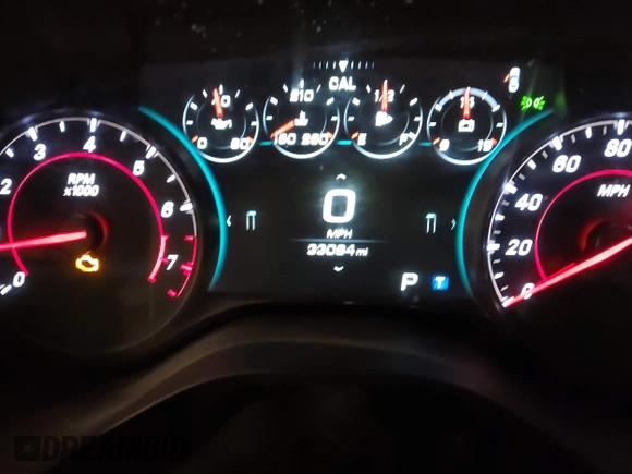 2018 Chevrolet Camaro 2SS with VIN 1G1FH1R76J0190616, listed as a IAAI auction lot 41595815 with 33,084 mi miles and . Bid and sale history available at DreamBid. Image 7.