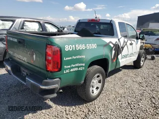 2021 Chevrolet Colorado 2WD Work Truck with VIN 1GCHSBEA0M1207692, listed as a Copart auction lot 71365804 with 64,382 mi miles and Salvage title. Bid and sale history available at DreamBid. Image 3.