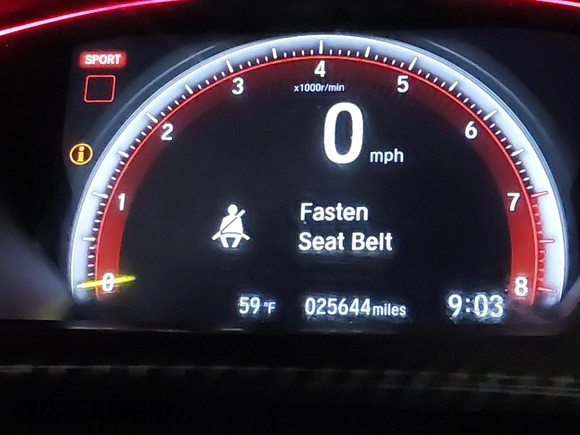 2019 Honda Civic Type R Touring z VIN SHHFK8G73KU203845, wystawiony jako IAAI lot #42094979 z przebiegiem 25 644 mil mil oraz . Historia ofert i sprzedaży dostępna na DreamBid. Obrazek 16.