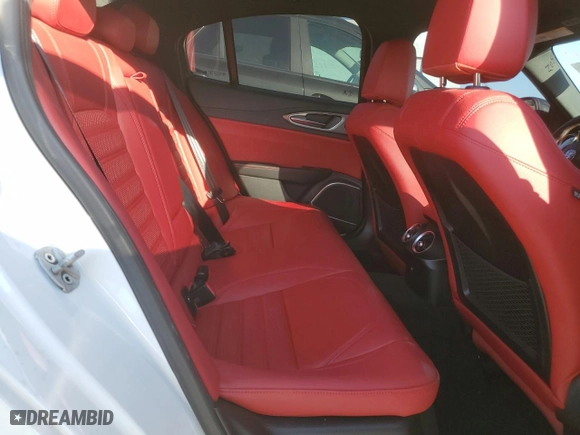 2020 Alfa Romeo Giulia Ti Sport with VIN ZARFAMBN5L7631531, listed as a Copart auction lot 46719505 with 66,779 mi miles and Salvage Title. Bid and sale history available at carsss.com. Image 10.