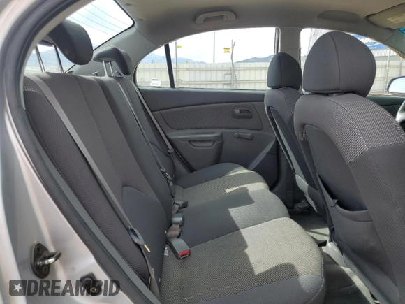 2007 Kia Rio LX with VIN KNADE123276203105, listed as a Copart auction lot 74020064 with 170,276 mi miles and Non Repairable. Bid and sale history available at carsss.com. Image 10.