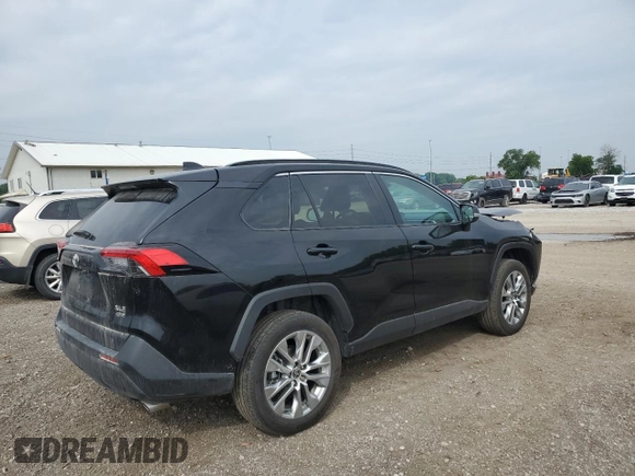 2024 Toyota RAV4 XLE Premium with VIN 2T3A1RFV3RC428731, listed as a Copart auction lot 59918945 with 26,263 mi miles and Salvage title. Bid and sale history available at DreamBid. Image 3.
