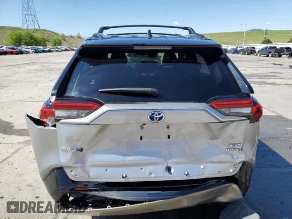 2023 Toyota RAV4 Hybrid XSE with VIN JTME6RFV3PD543597, listed as a Copart auction lot 56715555 with 33,092 mi miles and Salvage title. Bid and sale history available at DreamBid. Image 6.