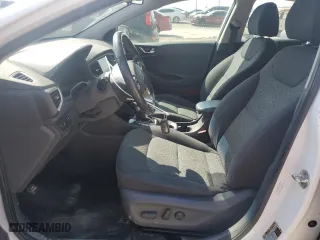2017 Hyundai Ioniq Hybrid SEL with VIN KMHC75LC1HU035478, listed as a Copart auction lot 50817635 with NaN miles and Salvage Title. Bid and sale history available at carsss.com. Image 7.