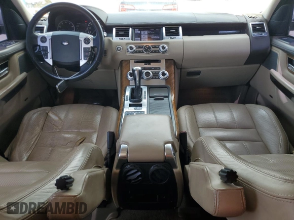 2012 Land Rover Range Rover Sport HSE Lux with VIN SALSK2D49CA749995, listed as a Copart auction lot 64281435 with 151,833 mi miles and Salvage title. Bid and sale history available at DreamBid. Image 8.