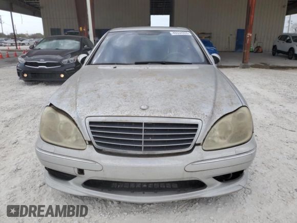 2003 Mercedes-Benz S-Class 5.0L with VIN WDBNG75J73A342974, listed as a Copart auction lot 49334955 with 134,905 mi miles and Clean Title. Bid and sale history available at carsss.com. Image 5.