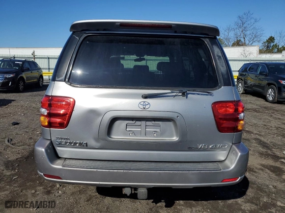 2003 Toyota Sequoia Limited with VIN 5TDBT48A23S185562, listed as a Copart auction lot 50999175 with 121,692 mi miles and Clean Title. Bid and sale history available at carsss.com. Image 6.
