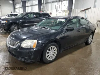 2012 Mitsubishi Galant FE with VIN 4A32B2FF0CE006749, listed as a Copart auction lot 56602695 with 184,605 mi miles and Salvage title. Bid and sale history available at DreamBid. Image 1.
