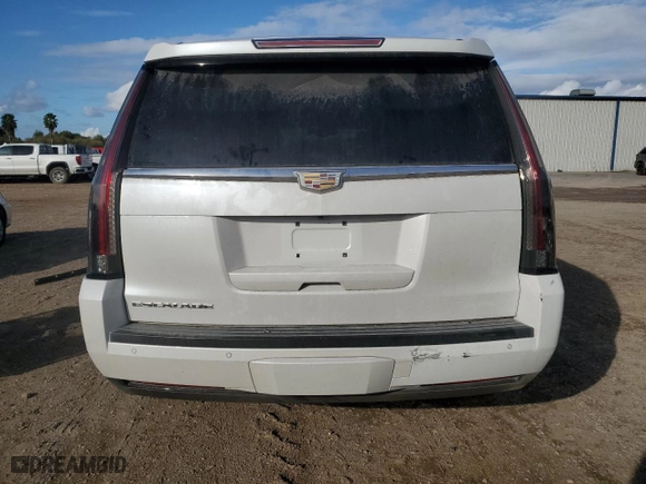 2016 Cadillac Escalade Premium Collection with VIN 1GYS4CKJ8GR214853, listed as a Copart auction lot 85465844 with 153,490 mi miles and Salvage Title. Bid and sale history available at carsss.com. Image 6.