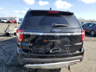 2016 Ford Explorer XLT with VIN 1FM5K7D83GGA52132, listed as a Copart auction lot 45406385 with 134,703 mi miles and Salvage Title. Bid and sale history available at carsss.com. Image 6.