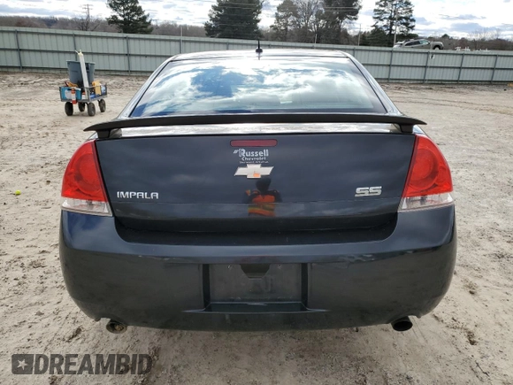 2006 Chevrolet Impala SS with VIN 2G1WD58C669149787, listed as a Copart auction lot 87163974 with Not Provided miles and Salvage Title. Bid and sale history available at DreamBid. Image 6.