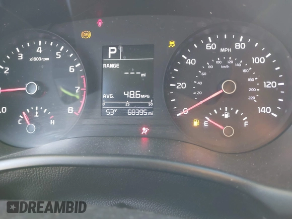2020 Kia Rio S with VIN 3KPA25AD4LE347534, listed as a IAAI auction lot 41237688 with 68,395 mi miles and . Bid and sale history available at DreamBid. Image 7.