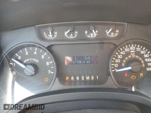 2011 Ford F-150 XL with VIN 1FTMF1EM6BFC31650, listed as a Copart auction lot 59943865 with 67,786 mi miles and Salvage title. Bid and sale history available at DreamBid. Image 9.