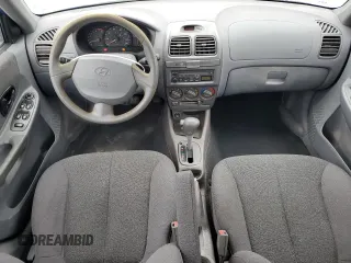 2002 Hyundai Accent GL with VIN KMHCG45C82U355914, listed as a Copart auction lot 89006295 with 60,907 mi miles and Clean Title. Bid and sale history available at carsss.com. Image 8.