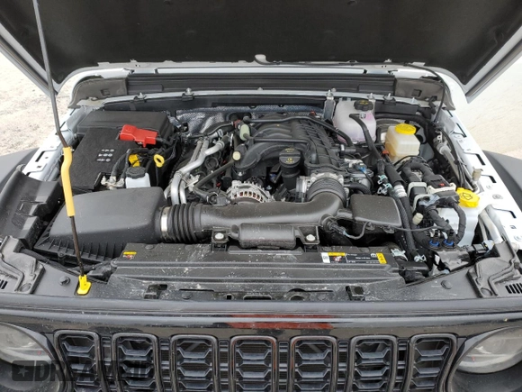 2024 Jeep Wrangler Sport with VIN 1C4PJXDG7RW364535, listed as a Copart auction lot 89122785 with 1,631 mi miles and Salvage Title. Bid and sale history available at DreamBid. Image 12.