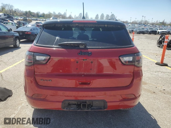 2024 Jeep Compass Limited with VIN 3C4NJDCN3RT591619, listed as a Copart auction lot 50269985 with 34,021 mi miles and Salvage Title. Bid and sale history available at carsss.com. Image 6.
