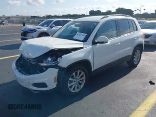 2017 Volkswagen Tiguan S with VIN WVGAV7AX5HK055081, listed as a IAAI auction lot 42224764 with 66,774 mi miles and . Bid and sale history available at DreamBid. Image 2.