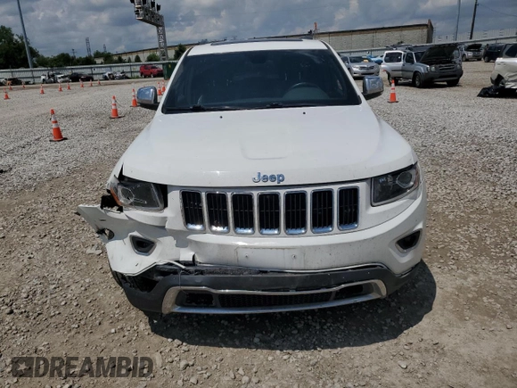 2016 Jeep Grand Cherokee Limited with VIN 1C4RJFBM1GC332741, listed as a Copart auction lot 63408575 with 181,504 mi miles and Salvage title. Bid and sale history available at DreamBid. Image 5.