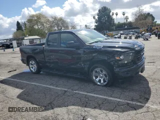 2024 Ram 1500 Tradesman with VIN 1C6SRECG7RN123192, listed as a Copart auction lot 45381105 with 11,283 mi miles and Salvage title. Bid and sale history available at DreamBid. Image 4.