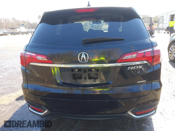 2016 Acura RDX Tech Pkg with VIN 5J8TB4H58GL010770, listed as a IAAI auction lot 41389335 with 107,619 mi miles. Bid and sale history available at carsss.com. Image 16.