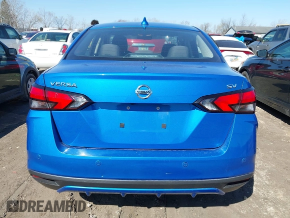 2021 Nissan Versa SV with VIN 3N1CN8EV0ML884504, listed as a IAAI auction lot 42044546 with 110,750 mi miles. Bid and sale history available at carsss.com. Image 16.