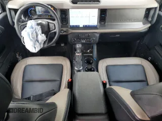 2024 Ford Bronco Wildtrak with VIN 1FMEE2BP9RLA07694, listed as a Copart auction lot 51856335 with 21,102 mi miles and Salvage title. Bid and sale history available at DreamBid. Image 8.