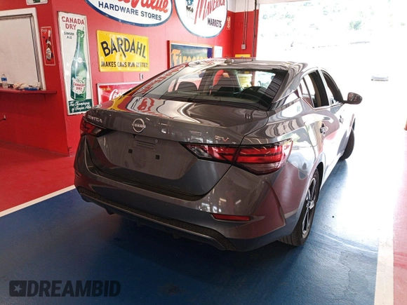 2024 Nissan Sentra SV with VIN 3N1AB8CV0RY286877, listed as a IAAI auction lot 42794013 with 21,410 mi miles and . Bid and sale history available at DreamBid. Image 14.