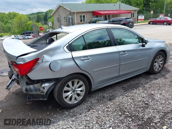 2017 Subaru Legacy Premium with VIN 4S3BNAC62H3018025, listed as a IAAI auction lot 42388520 with 58,287 mi miles and . Bid and sale history available at DreamBid. Image 4.