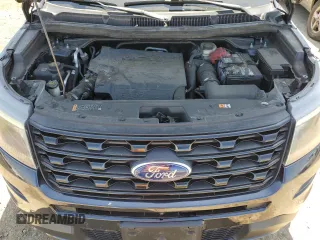 2017 Ford Explorer Sport with VIN 1FM5K8GT0HGD04698, listed as a Copart auction lot 61005485 with 156,651 mi miles and Salvage title. Bid and sale history available at DreamBid. Image 12.