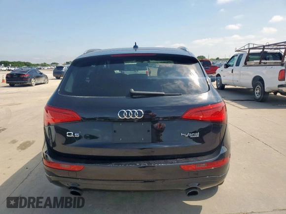2013 Audi Q5 Hybrid Prestige with VIN WA1C8AFP3DA083322, listed as a Copart auction lot 59715215 with 78,418 mi miles and Clean title. Bid and sale history available at DreamBid. Image 6.