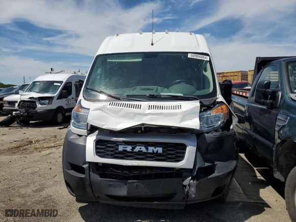 2020 Ram ProMaster Cargo Van with VIN 3C6TRVBG6LE139000, listed as a Copart auction lot 65819454 with 85,361 mi miles and Salvage Title. Bid and sale history available at carsss.com. Image 5.