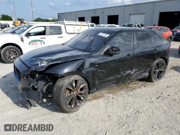 2019 Jaguar F-Pace S with VIN SADCM2FV2KA394392, listed as a Copart auction lot 51222765 with Not Provided miles and Clean Title. Bid and sale history available at DreamBid. Image 1.