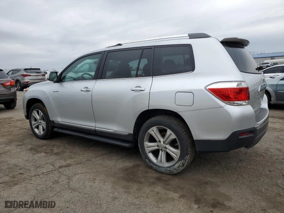 2013 Toyota Highlander Limited with VIN 5TDDK3EHXDS252983, listed as a Copart auction lot 52664575 with 94,658 mi miles and Salvage Title. Bid and sale history available at carsss.com. Image 2.