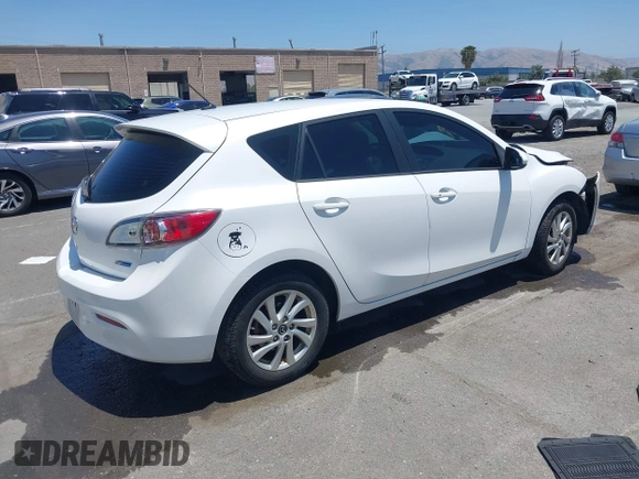 2013 Mazda 3 i Touring with VIN JM1BL1LP5D1765199, listed as a IAAI auction lot 42408314 with 137,720 mi miles and . Bid and sale history available at DreamBid. Image 4.