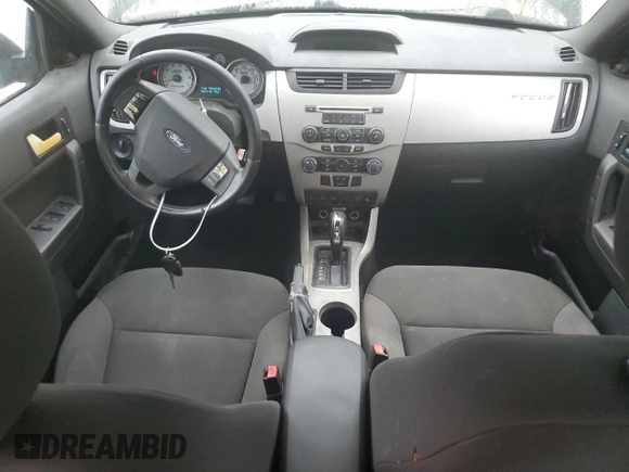 2009 Ford Focus SES with VIN 1FAHP36NX9W218952, listed as a Copart auction lot 51056805 with 194,270 mi miles and Salvage Title. Bid and sale history available at carsss.com. Image 8.