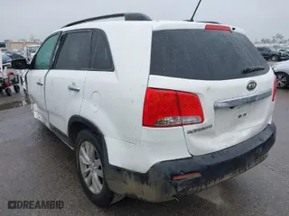 2011 Kia Sorento LX with VIN 5XYKT4A26BG156371, listed as a IAAI auction lot 41567467 with 128,379 mi miles. Bid and sale history available at carsss.com. Image 3.