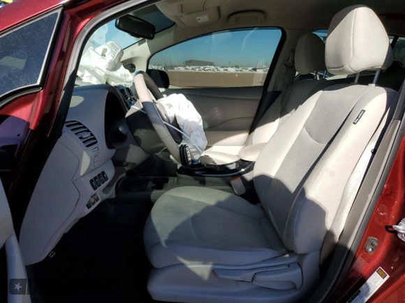 2016 Nissan LEAF SV with VIN 1N4BZ0CP8GC310287, listed as a Copart auction lot 89167585 with 0 mi miles and Salvage Title. Bid and sale history available at carsss.com. Image 7.