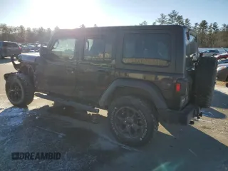 2023 Jeep Wrangler Willys with VIN 1C4HJXDG1PW527567, listed as a Copart auction lot 42218255 with 43,273 mi miles and Salvage Title. Bid and sale history available at DreamBid. Image 2.