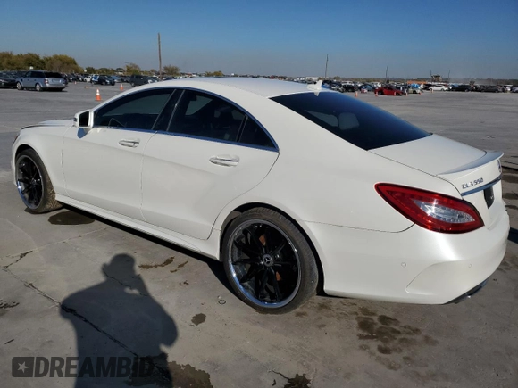 2018 Mercedes-Benz CLS-Class CLS 550 with VIN WDDLJ7DB3JA203996, listed as a Copart auction lot 82319813 with 78,253 mi miles and Salvage Title. Bid and sale history available at carsss.com. Image 2.