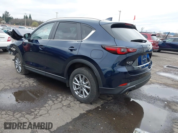 2022 Mazda CX-5 2.5 S Preferred Package with VIN JM3KFBCM6N0602773, listed as a IAAI auction lot 41762571 with 49,121 mi miles. Bid and sale history available at carsss.com. Image 3.