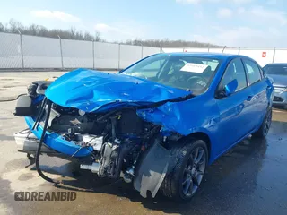 2016 Dodge Dart SE with VIN 1C3CDFAA9GD533547, listed as a IAAI auction lot 41669452 with 1 mi miles. Bid and sale history available at carsss.com. Image 6.