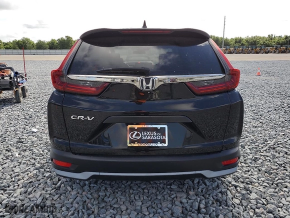 2021 Honda CR-V LX with VIN 5J6RW1H22MA002490, listed as a Copart auction lot 51367965 with 43,475 mi miles and Salvage Title. Bid and sale history available at carsss.com. Image 6.