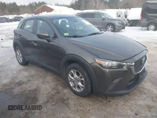 2018 Mazda CX-3 Sport with VIN JM1DKFB76J0316593, listed as a IAAI auction lot 41637015 with 29,998 mi miles and . Bid and sale history available at DreamBid. Image 1.