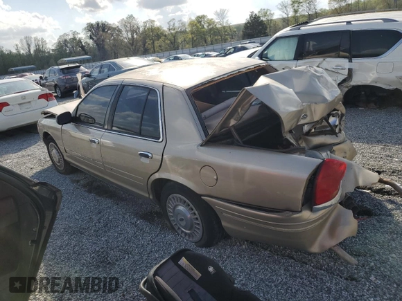 2000 Ford Crown Victoria Police Police Interceptor with VIN 2FAFP71W8YX115496, listed as a Copart auction lot 51786615 with 182,361 mi miles and Salvage Title. Bid and sale history available at carsss.com. Image 2.
