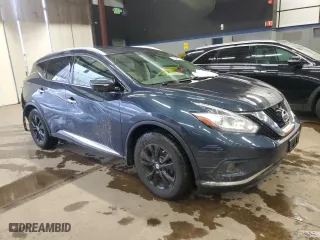 2015 Nissan Murano SV with VIN 5N1AZ2MH5FN212017, listed as a Copart auction lot 45949825 with 143,798 mi miles and Salvage Title. Bid and sale history available at carsss.com. Image 4.
