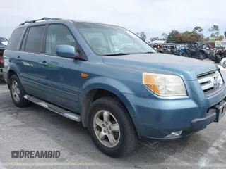 2008 Honda Pilot EX-L z VIN 5FNYF28538B017823, wystawiony jako IAAI lot #42157448 z przebiegiem 128 167 mil mil oraz . Historia ofert i sprzedaży dostępna na DreamBid. Obrazek 1.