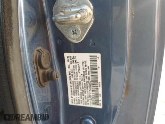 2006 Honda Element with VIN 5J6YH17736L003318, listed as a Copart auction lot 64896223 with 119,978 mi miles and Non Repairable. Bid and sale history available at DreamBid. Image 13.