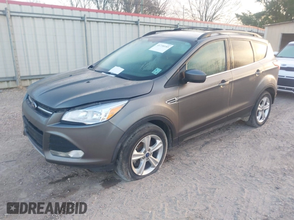 2014 Ford Escape SE with VIN 1FMCU0G91EUB05180, listed as a IAAI auction lot 41758185 with 186,042 mi miles. Bid and sale history available at carsss.com. Image 2.
